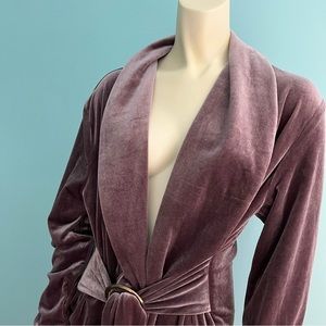 Lioness Velvet Robe Dress